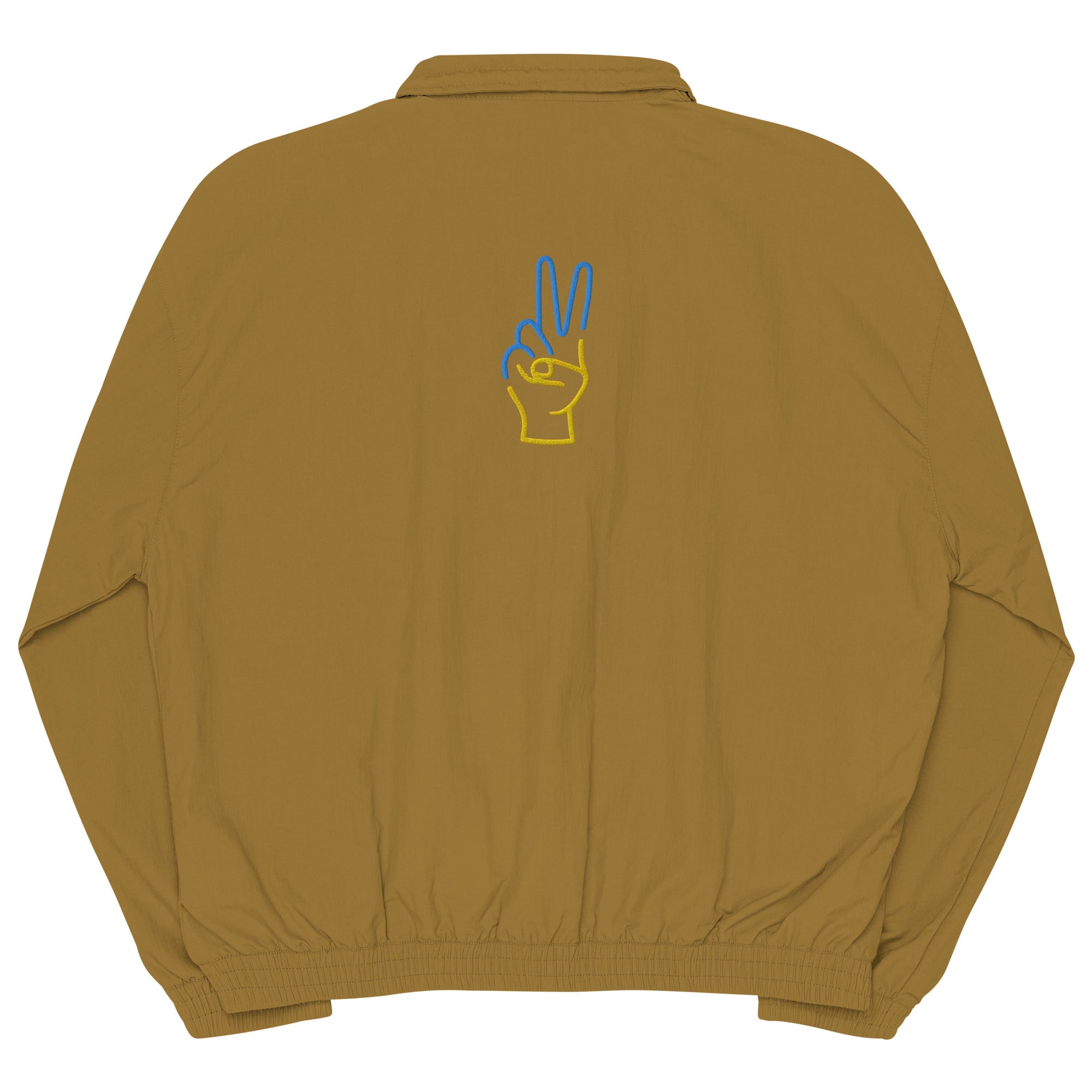 THE PEACE TRACKSUIT JACKET - GOLDEN